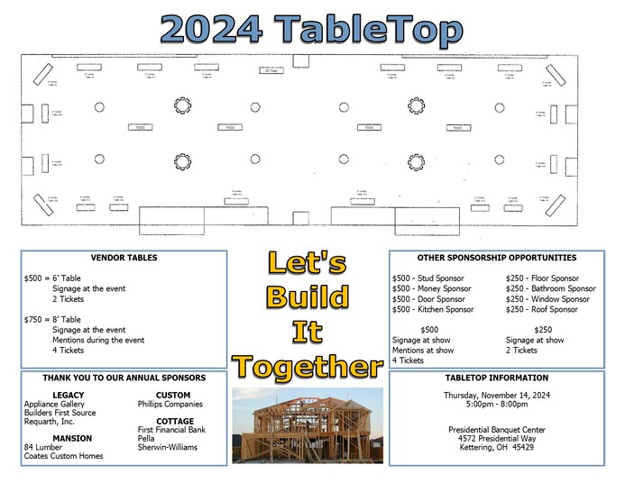 2024 TableTop Layout