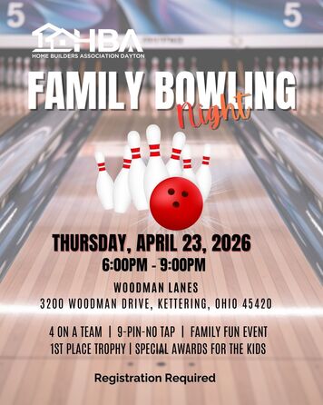 2026 Family Bowling Night Flyer